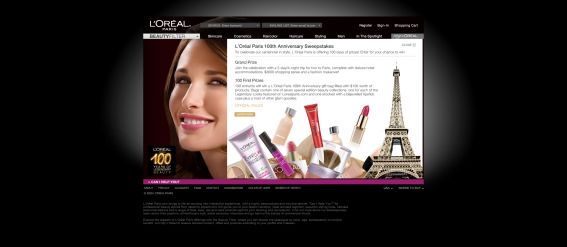 L’Oréal Paris 100th Anniversary Sweepstakes