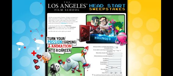 Los Angeles Film School Head Start Sweepstakes