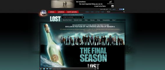 LOST The Final Season Sweepstakes LOST The Final Season Sweepstakes