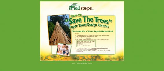 Marcal Save the Trees Drawing Contest