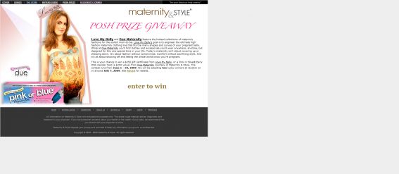 Maternity & Style Free Posh Prize