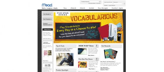 Mead Five Star Vocabularious Daily Contest