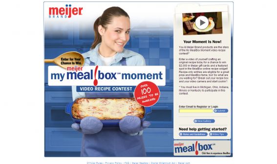 Win the My MealBox Moment Video Recipe Contest