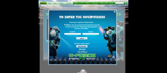 G-Force Grand-Slam Sweepstakes