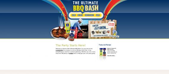 Morton Salt Ultimate BBQ Bash Sweepstakes