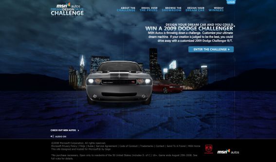 MSN Autos Dream, Design, Drive Challenge