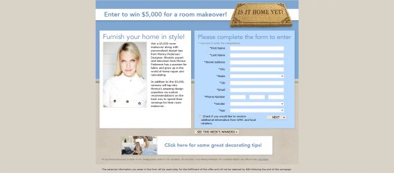 MSN Is it Home Yet? Sweepstakes