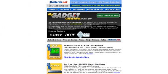 TheNerds.net My Gadget Obsession Contest