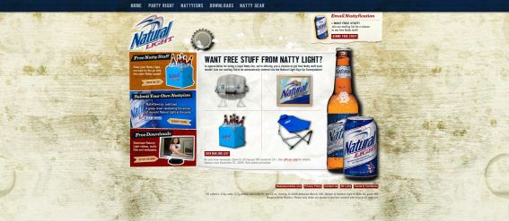 Natural Light Sign Up Sweepstakes