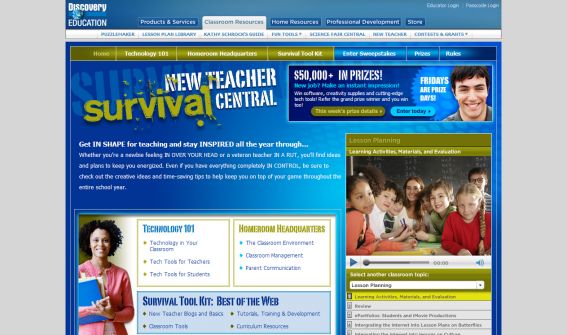 New Teacher Survival Central Sweepstakes