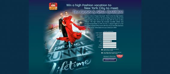 Nissin Foods & Project Runway Sweepstakes