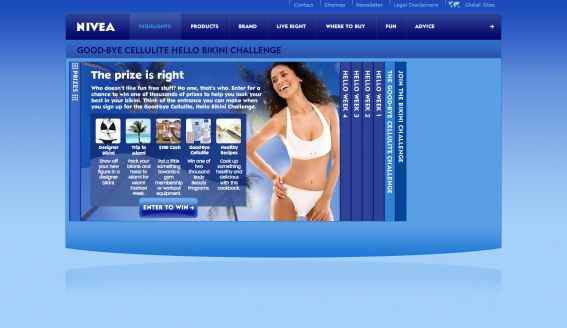 The Nivea Good-bye Cellulite Hello Bikini Challenge