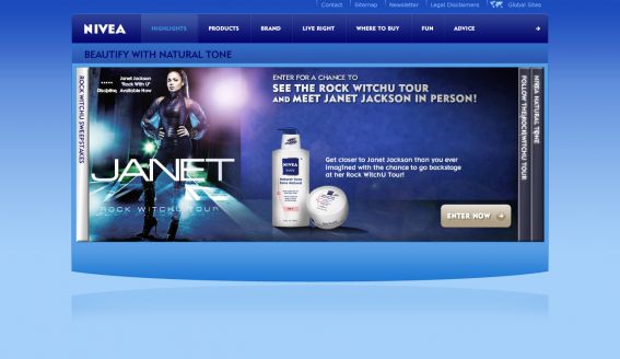Nivea Body Backstage Pass Sweepstakes