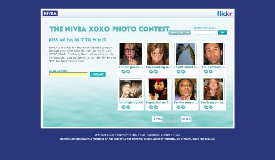Nivea XOXO Photo Contest