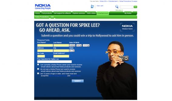 Nokia Pre Productions Film Premiere Sweepstake