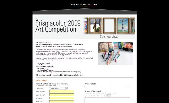 Prismacolor Annual National Art Competition 2009