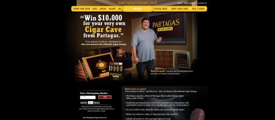 Partagas Ultimate Cigar Lounge Contest Partagas Ultimate Cigar Lounge Contest