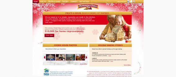 Pepperidge Farm Cookie House Sweepstakes