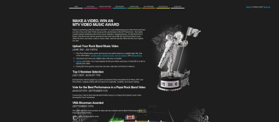Pepsi Rock Band Video Contest