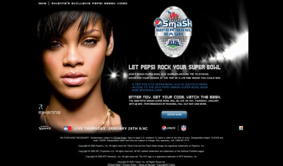 Let Pepsi Rock Your Super Bowl Sweepstakes