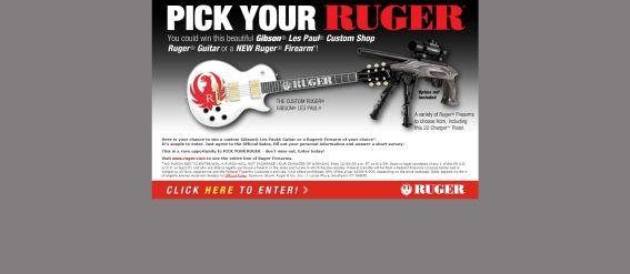 Pick Your Ruger Sweepstakes
