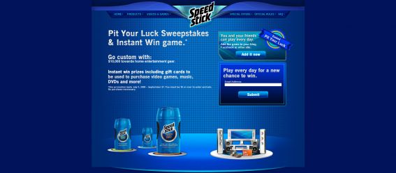 Pit Your Luck Sweepstakes & Instant Win Game Pit Your Luck Sweepstakes & Instant Win Game