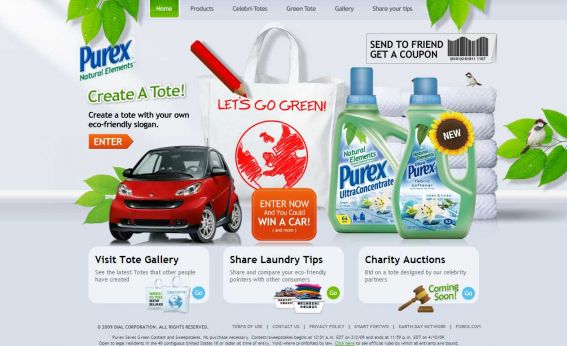 Purex Saves Green Contest