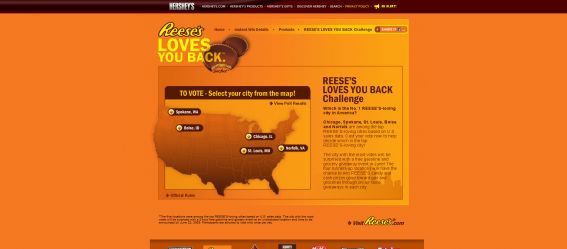 Reese’s Loves You Back Promotion Reese’s Loves You Back Promotion