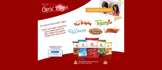 RiceWorks Girls’ Night Sweepstakes RiceWorks Girls’ Night Sweepstakes
