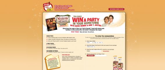 Sara Lee Soft & Smooth Bring Home the Magic Promotion