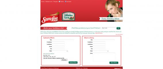 Sara Lee Making Your Holiday Special Contest Sara Lee Making Your Holiday Special Contest