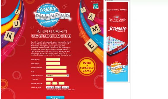 Scrabble Giveaway
