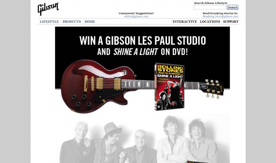 Gibson USA Shine A Light Sweepstakes Gibson USA Shine A Light Sweepstakes