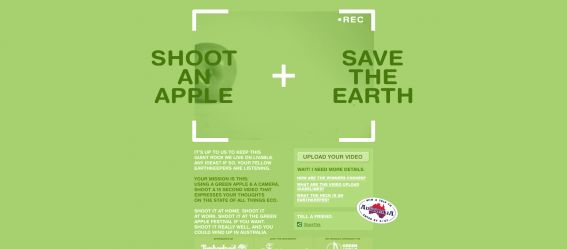 Earthkeepers Shoot an Apple, Save the Earth Promotion