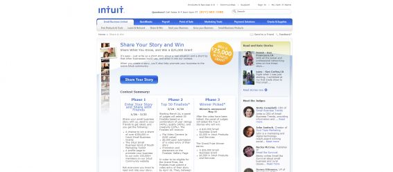 Intuit Small Business United Contest