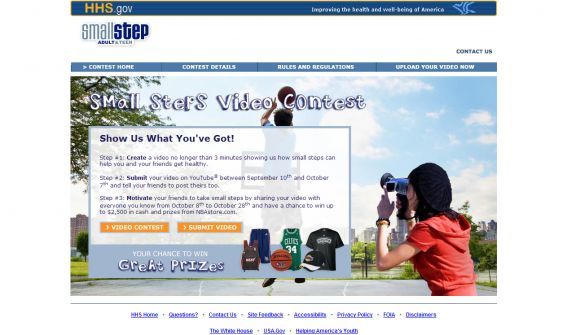 Smallstep.gov Video Contest