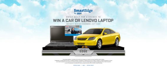 GMAC Get The Edge Instant Win Game & Sweepstakes GMAC Get The Edge Instant Win Game & Sweepstakes