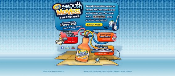 SunnyD Smooth Moves Sweepstakes