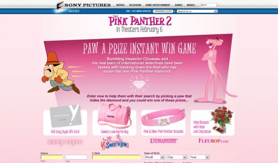 Paw A Prize Instant Win Game