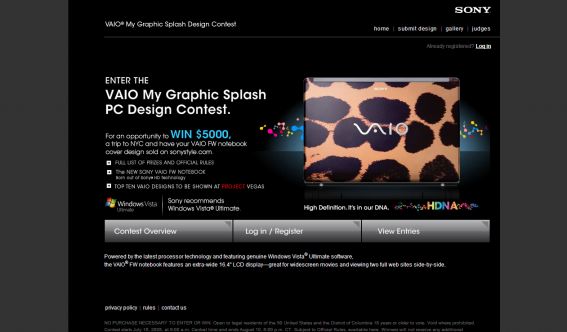 My Graphic Splash PC Design Contest