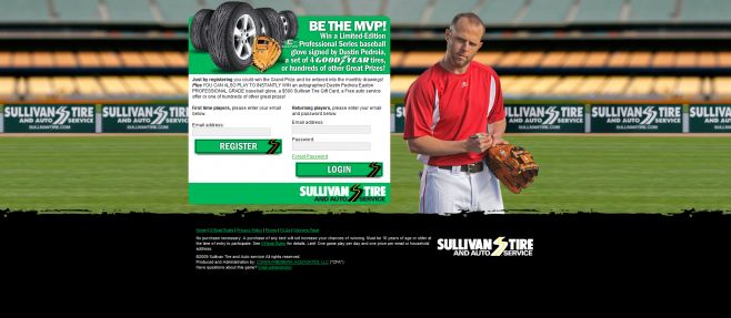 Sullivan Tire MVP Scratch, Match & Win Game Sullivan Tire MVP Scratch, Match & Win Game