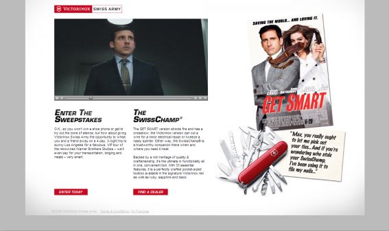 Victorinox Swiss Army Get Smart Sweepstakes