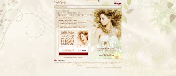 taylor swift verizon