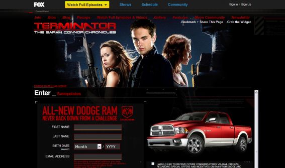 Dodge Ram Never Back Down from a Challenge Sweepstakes Dodge Ram Never Back Down from a Challenge Sweepstakes