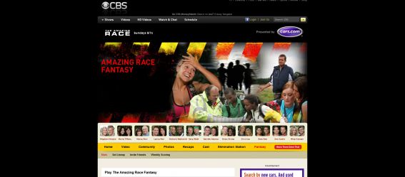 The Amazing Race 15 Fantasy Game