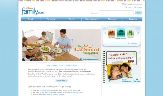 The Eat Smart Sweepstakes