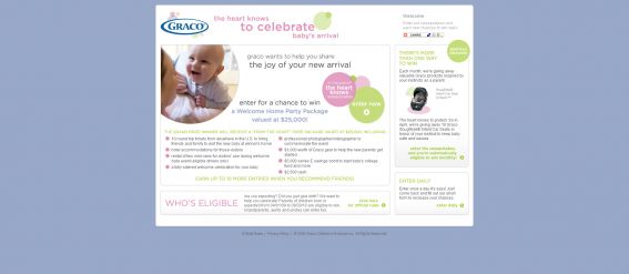 Graco The Heart Knows Sweepstakes Graco The Heart Knows Sweepstakes
