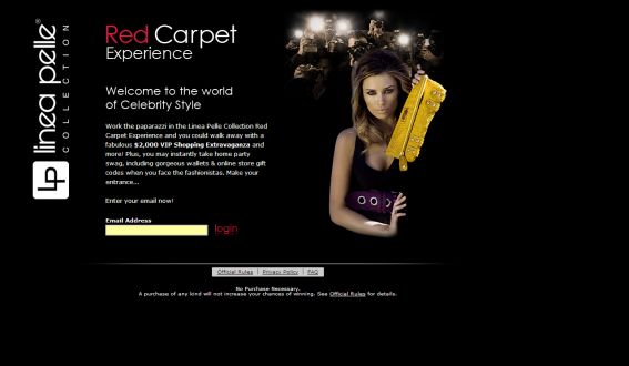 The Linea Pelle Collection Red Carpet Experience