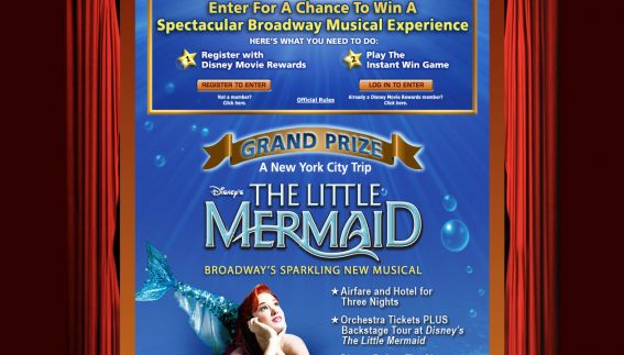 The Little Mermaid: Ariel’s Beginning DVD Sweepstakes