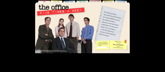 The Office Five Times a Week Sweepstakes
